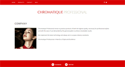 Desktop Screenshot of chromatiquepro.com